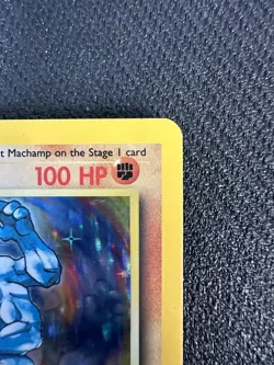[4th Print - 1999-2000] Machamp 8/102 1st Edition Base Set WOTC Pokemon Card - Image 5