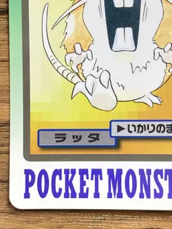 Pokemon Carddass Card Raticate File No.20 Bandai Pocket Monsters 1997 Japan - Image 5