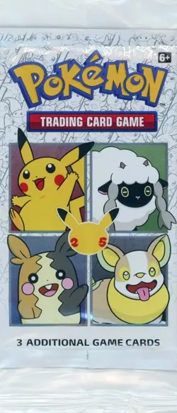 Cinnamon Toast Crunch Cereal Pokemon Cards 25th Anniversary Foil Pikachu Sealed - Image 1