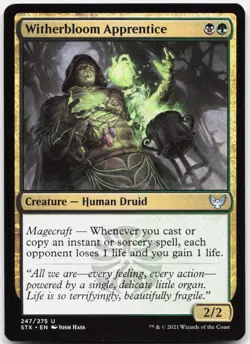 Witherbloom Apprentice 247/275 NM The List Reprints Magic: The Gathering - Image 1