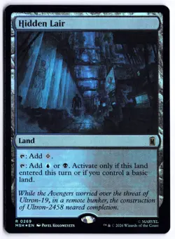 Hidden Lair MSH 269 Magic: The Gathering Foil R NM - Image 1