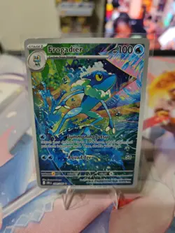 Frogadier Pokemon TCG Chaos Rising 089/086 illustration rare - Image 1