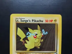 Pokemon - Lt. Surge's Pikachu 81/132 Common Gym Heroes - Image 2