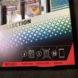 Pokemon TCG Prismatic Evolutions Lucario & Tyranitar ex Box 4 Promos + Oversize - Image 3