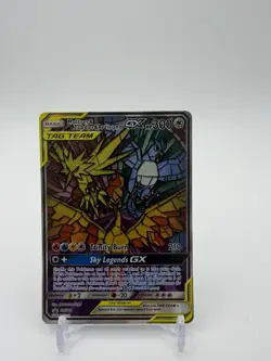 Pokemon TCG - Moltres & Zapdos & Articuno GX SM210 Holo Promo - Image 1