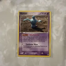 Wynaut 71/92 ex Legend Maker Pokemon LP - Image 1