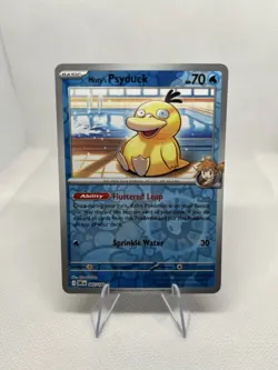 Misty's Psyduck 045/182 Sv10: Destined Rival Pokemon TCG REVERSE HOLO - Image 1