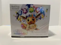 Pokemon Prismatic Evolutions Pokemon Center Elite Trainer Box ETB - Sealed - Image 1