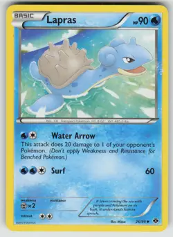 Lapras 26/99 Uncommon Next Destinies Pokemon Near Mint - Image 1