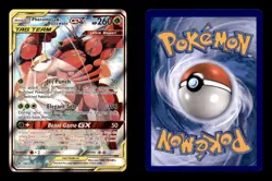 Pheromosa & Buzzwole GX 192/214 Ultra Rare Unbroken Bonds Pokemon Holo - Image 3