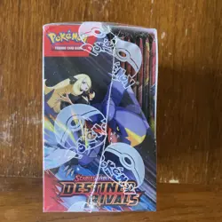 Pokemon TCG - Destined Rivals Full Booster Box - 36 Packs - Sealed Small Tear - Image 4