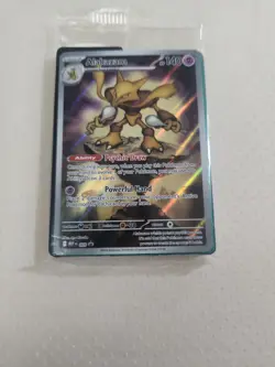 Pokemon TCG Alakazam 009 Mega Evolutions ETB Promo NM Sealed - Image 1
