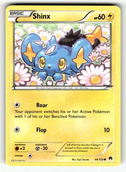 Shinx 44/122 Common BREAKpoint Pokemon Near Mint - Image 1