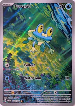 Froakie 088/086 Holo Illustration Rare Chaos Rising Pokemon Holo NM - Image 1