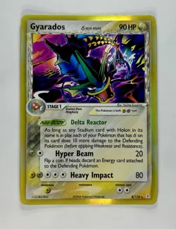 Gyarados (Delta Species) 2006 Pokemon Holon Phantoms Holo Rare #8/110 * Mod Play - Image 1