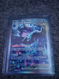 Pokemon Walking Wake EX Holo 205/162 SIR Temporal Forces EN - Image 1