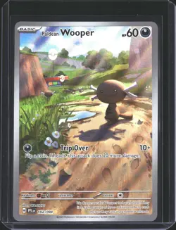 Paldean Wooper 102/094 Illustration Rare Phantasmal Flames Pokemon NM/M - Image 1