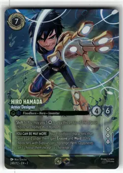 Hiro Hamada - Armor Designer (Store Championship) 24B Disney Lorcana Promo NM - Image 1