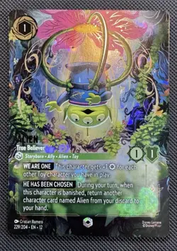 Lorcana Alien True Believer Enchanted Wilds Unknown 229/204 - Image 1