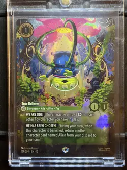Lorcana Alien True Believer Enchanted Wilds Unknown 229/204 - Image 3