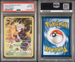 2022 Pokemon Lost Origin Pikachu Trainer Gallery TG05/TG30 PSA 10 GEM MINT 💎 - Image 2