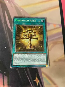 YUGIOH - MILLENNIUM ANKH - MP25 - STARLIGHT RARE - NM - 1ST - Image 1