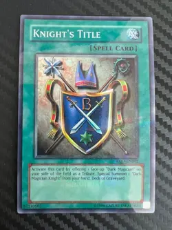 Yugioh Knight's Title ROD-EN002 Parallel Rare Edition VLP - Image 1