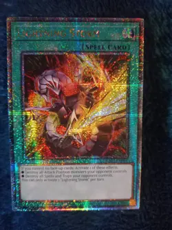 Lightning Storm (New Art) Quarter Century Secret Rare QCSR NM Yugioh - Image 3
