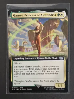 MTG Final Fantasy 4 Card Lot Ext Art Nonfoil (Garnet, Rydia, Rinoa, & Ultimecia) - Image 2