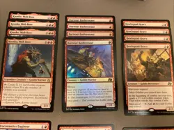 Red Goblins Standard Legal MTG Custom 60 Card Deck Magic The Gathering - Image 2