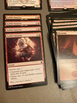 Red Goblins Standard Legal MTG Custom 60 Card Deck Magic The Gathering - Image 5
