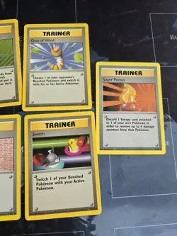 Trainer Base Set 7 Card Lot Potion, Bill, Switch, Gust Of Wind, Full Heal - Image 3