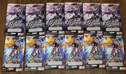 Lot of 12 - Gundam Card Game Newtype Rising GD01 - Sleeved Booster - Sealed - Image 1