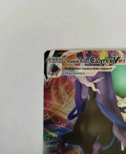 Shadow Rider Calyrex VMAX 075/198 Ultra Rare Pokemon TCG Card - Chilling Reign - Image 4