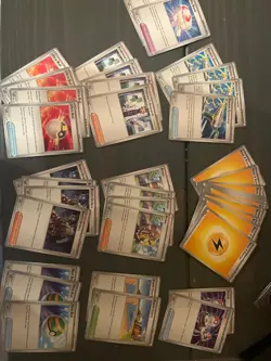 pokemon card lot with ex v and vmax - Image 1