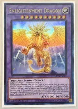 Yugioh! Enlightenment Dragon MP25-EN189 Ultra Rare 1st Edition Near Mint - Image 1