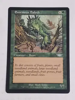 MTG Enormous Baloth (Legions/Green/U) - BGM - Image 1