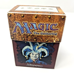 VTG 1997 Ultra Pro MTG 5th Edition Plastic Deck Box Jester's Cap Force of Nature - Image 1