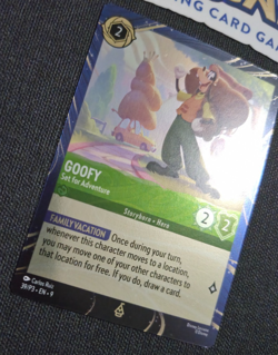 Disney Lorcana Magical Places Goofy Set for Adventure Promo EN NM Rare - Image 3