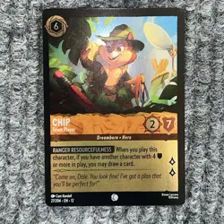 Disney Lorcana Wilds Unknown Chip Team Player 27/204 Common Foil - Image 2
