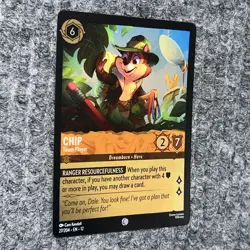 Disney Lorcana Wilds Unknown Chip Team Player 27/204 Common Foil - Image 3