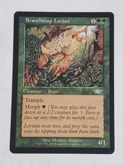 MTG Branchsnap Lorian (Legions/Green/U) - BGM - Image 1
