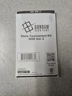 Gundam Card Game Store Tournament Kit 2026 Vol 2 Sealed - Image 1
