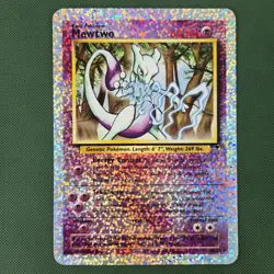 BOX TOPPER JUMBO Mewtwo Legendary Collection Reverse Holo Nintendo Pokemon Card - Image 1