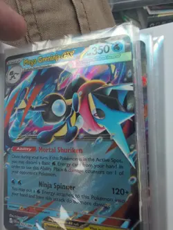 Pokemon Card Lot 216 Cards Holo EX Full Art Mega Cards Gengar Greninja Binder - Image 5
