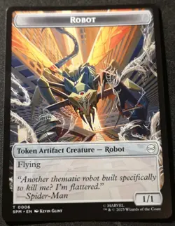 Robot / Food Token - SPM - MTG - EN - NM - 0006/0005 - Image 1