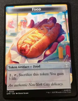 Robot / Food Token - SPM - MTG - EN - NM - 0006/0005 - Image 2