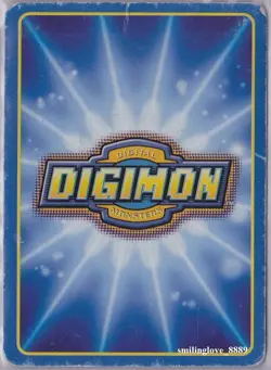 DIGIMON HOLO FOIL RARE CARD - FRENCH DIGI-BATTLE SERIES 3 - Bo-141 MILLENNIUMMON - Image 2