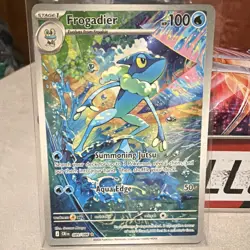Pokemon Crown Zenith Frogadier 089/086 Full Art Holo English 2023 Rare - Image 1
