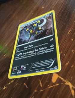 Pokemon 2x "Noctali" 9/12 *Holo* McDonald's 2013 - French - Played + LP/PL - Image 2